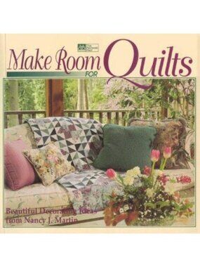 Make Room For Quilts Book Nancy J. Martin Patterns Instructions Templates